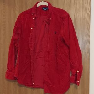 Red Corduroy